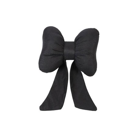 Bil Nakkestøtte Pude Sløjfe Nakkepude SORT NAKKESTØTTEPUDE