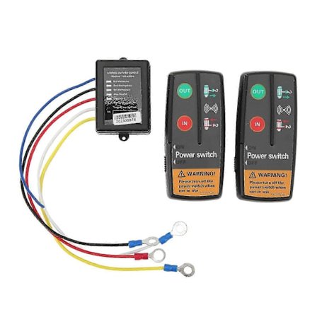 Trådløst spilfjernbetjeningssæt 12V 24V Hurtig respons 15 meter Præcis kontrol med modtager til lastbil ATV SUV p20241126143 [db]