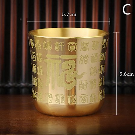 Teekupit Teemuki Messinki Kodintarvikkeet Kiina Antiikkibaari Juomaastiat Anc