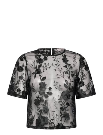 A-View Fuschia Blouse - Black - 38