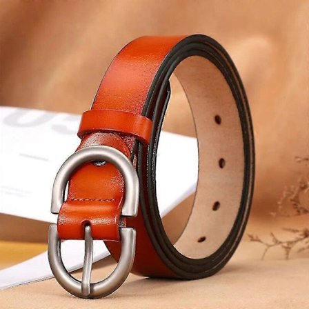 Bælter til kvinder Ægte læder Koskind Høj kvalitet Modebælte Jeans Damebælter til kjole Luksusmærke Damebælte LD032-1