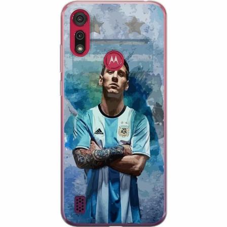 Motorola Moto E6s (2020) Genomskinligt Skal Lionel Andrés Mes