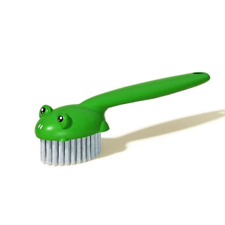 Mjuk skoborste som inte skadar skor, multifunktionell skoborste för hushåll, klädborste, rengöringsborste med långt handtag och mjuka borst