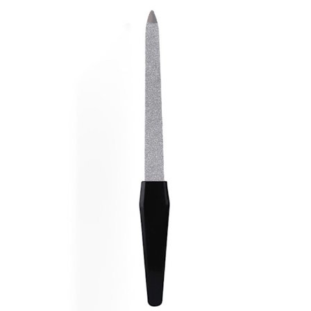 10ST Metall Nagelfil Manikyr Nagelfil SVART