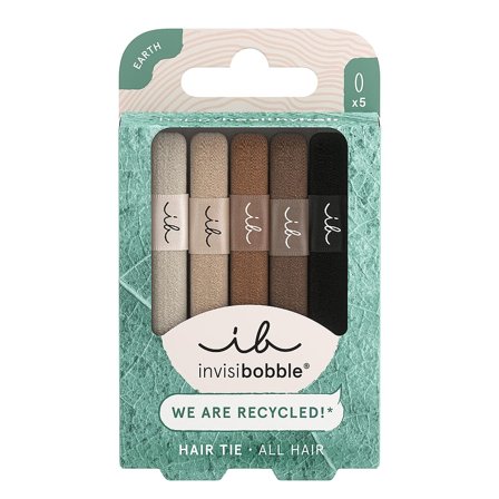 Invisibobble Hair Tie Mocha 5 stk, Hår, Børster & Accessories, Øvrige