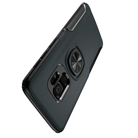 Elegant Skal Med Kickstand - Samsung Galaxy S9 Marinblå