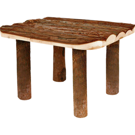 Trixie - Natural Living Shelter Plattform Kanin Brun 30 x 22 x 25 cm - Smådyr - Hus & Burinteriør - Sittehyller - ZOO.no