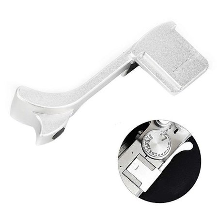 Aluminiumslegering Sølv Tommelfingergreb Fingerhåndtag Tilbehør til Leica Q/q2 Kamera