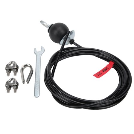 Justerbar Gym Kabel Fitness Kabel Stålwire Reb til Hjem Gym Fitness Træksystem3 M