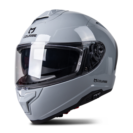 Integralhelm Course Raider Evo Glänzend Nardo Grau XL
