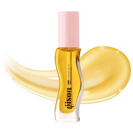 Gisou Honey Moisturizing Lip Oil, en læbeolie med honning til fugtgivning.