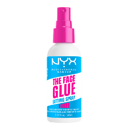 NYX Professional Makeup The Face Glue Settingspray Primer Unisex Transparant 60 ML