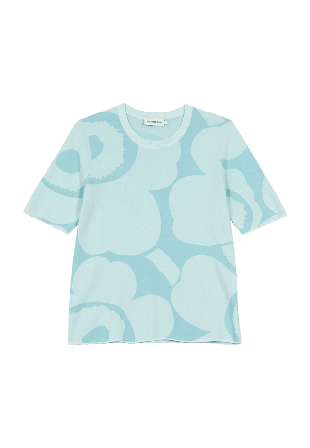 Marimekko Oletus Unikko Knitted pullover Tröjor Dam Blå XL