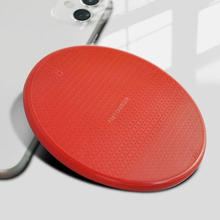 Trådlös laddare 10w Qi trådlös laddare Snabb trådlös laddare Trådlös laddningsplatta För Samsung telefonladdare För Iphone 11 Induktionsladdare Snabb