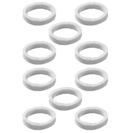 10 stk. Filt Skive Udskiftning til Breville Espresso BES870 Filt Skive Nedre Burr Uldring til Clea (FMY)