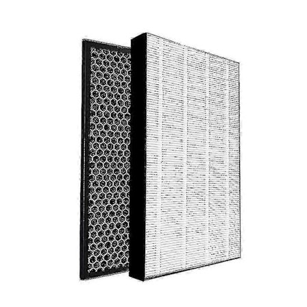 Fy1413/40 Aktivt Kul & Fy1410/40 Hepa Erstatningsfilter Til Luftrenser Serie, erstatter Ac1214/1