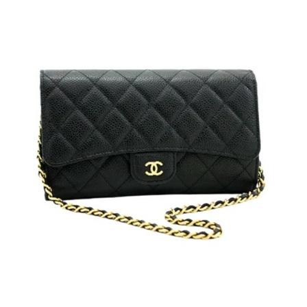 Chanel Vintage, Pre-owned Leather chanel-bags Zwart, Dames, Maat:ONE Size,leer