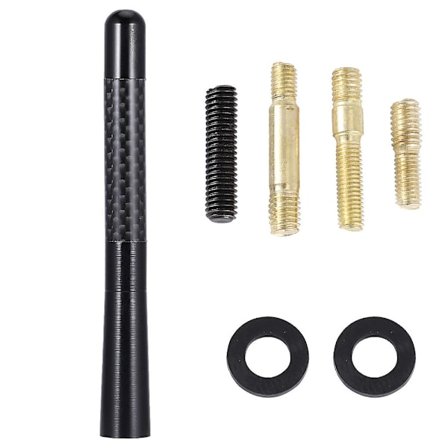 Bilantenn i kolfiber, ersättningsbar för AM/FM-radio