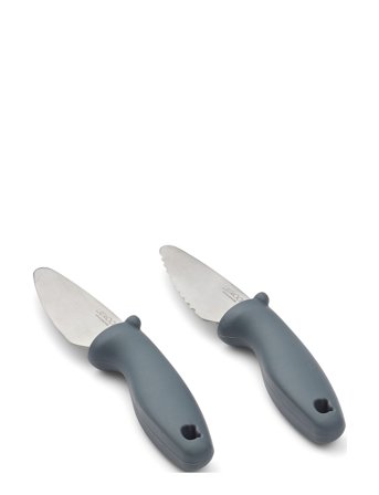 Liewood Perry Cutting Knife Set - Blue - L15.5CM