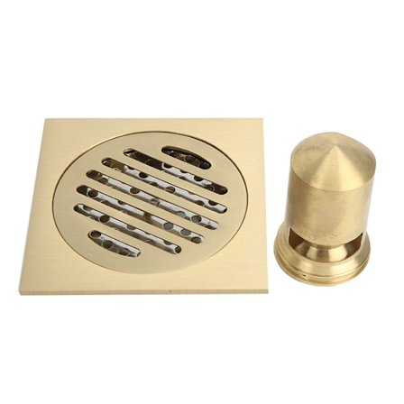 Firkantet Engangs Gulvafløb Anti-Lugt Anti-Tilstopning Bruseafløb til Hjemmebadeværelse