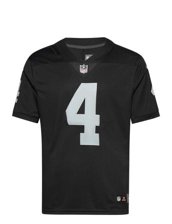 Las Vegas Raiders Nike Limited Team Colour Home Jersey - Player Carr 4 T-shirt Sort NIKE Fan Gear