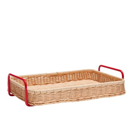 Hübsch Splint brikke, rød/nøytral' - 'Rød/neutral