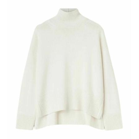 Dondup, Turtlenecks Wit, Dames, Maat:XS
