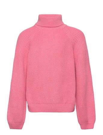 Nkfvirolly Ls Knit R1 Pullover Rosa Name It*Betinget Tilbud
