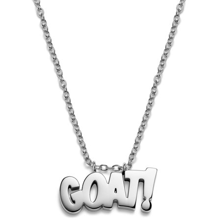 Jaygee | Collier Goat en acier inoxydable argenté pour hommes - Chaînes en acier