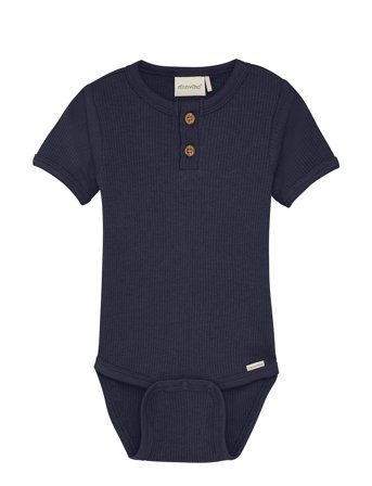 Minymo Body Ss Rib - Navy - 68