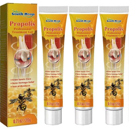 2025 New Zealandsk Bivenom Ledpleje Gel, Bivenom Kropsmassage Gel, Propolis Behandlingsgel