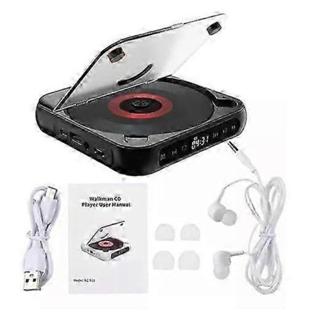 2025 Ny Bærbar Bluetooth CD-spiller
