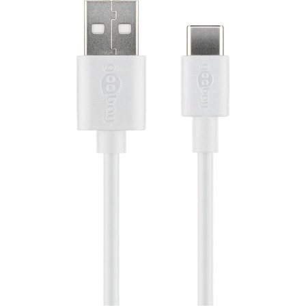 USB-C laddnings- och synkroniseringskabel (USB-A > USB-C )