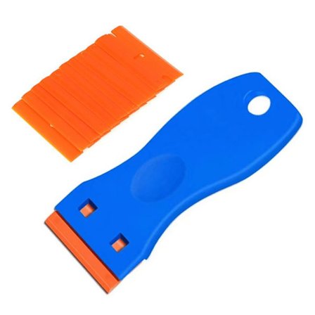 Plast Razor Scraper Tool Razor Blades Sticker Remover Scraper for Stickers
