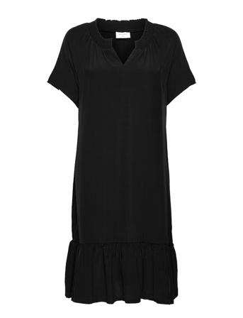 Fqmeralda-S-Dr Knælang Kjole Sort FREE/QUENT