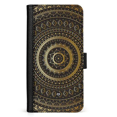 Bjornberry Sony Xperia 1 V Fodral - Guld Mandala