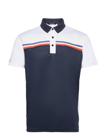 Mens Tumble Polo Polos Short-sleeved Multi/mønstret Abacus