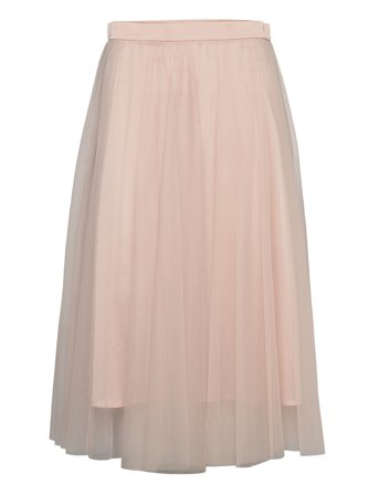 Flawless Skirt Knelangt Skjørt Rosa Ida Sjöstedt*Betinget Tilbud