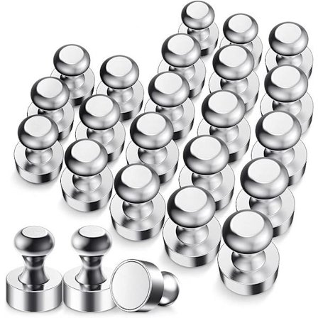 Kraftig magnet, magneter, 12x16mm ekstremt sterk kjøleskapsmagnet, magnetisk plate, mini bærbar magnet (24 stk)
