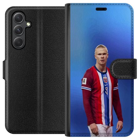Kompatibelt Lommeboketui til Samsung Samsung Galaxy A15 5G Erling Haaland Manchester City Norge fotball angriper toppspiller utrolig målproduksjon kr