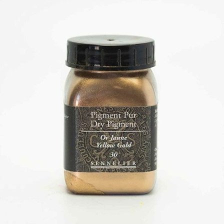 Pigment för färgskapande - 90 g burk - Guld