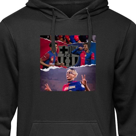 Barnehettegenser Yamal Fotballspiller Barcelona