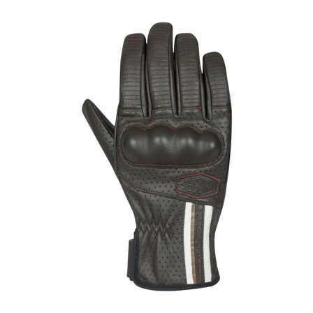 Rukavice MC Segura Romeo Hnědá/Bílá L