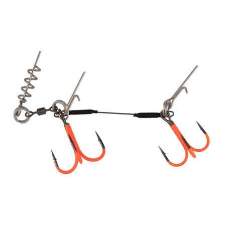 Mikado Stinger Jaws Double Evo Titanium UV - 25kg - Treble Hook 1/0 ,