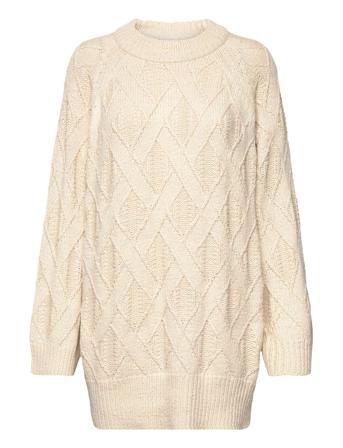 Objarya L/S Knit Tunic 123 Cream Object