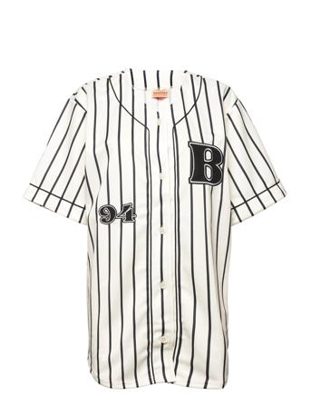 Baseball Shirt Lyhythihainen Paita Monivärinen/Kuvioitu Barbara Kristoffersen By Rosemunde