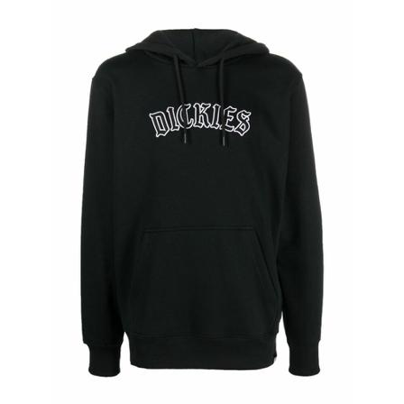 Dickies, Union Springs Hoodie Czarny, Mężczyzna, Rozmiar: L