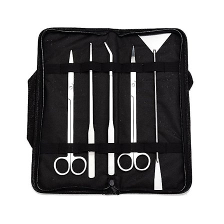 Akvarie Terrarium Sett Plantepinsett Grus Saks Spatel