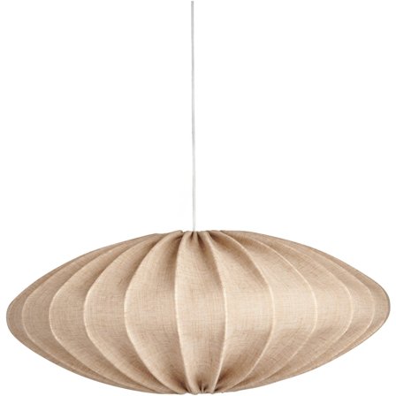 Watt&veke Ellipse taklampa, 65 cm, linne, sand | Inredning > Lampor > Lampa | Bagaren och Kocken