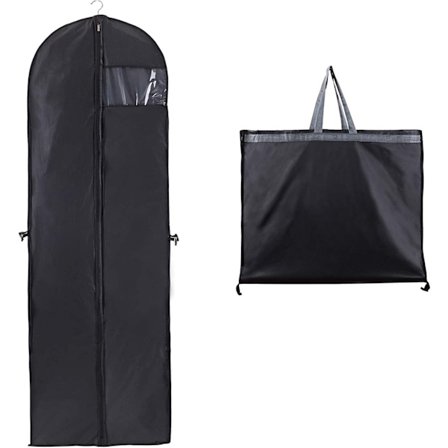 Bröllopsklänningsöverdrag 60x180cm Långt synligt fönster Brudtärna Dres